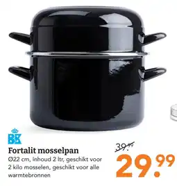Blokker Fortalit mosselpan aanbieding