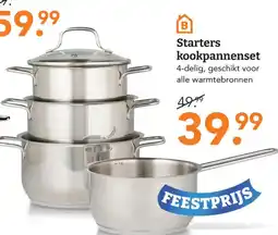 Blokker Starters kookpannenset aanbieding