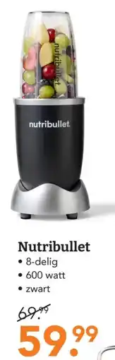Blokker Nutribullet aanbieding