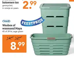 Blokker Tontarelli wasbox of wasmand Maya aanbieding