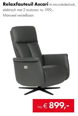 Woonsquare Ascari Relaxfauteuil aanbieding