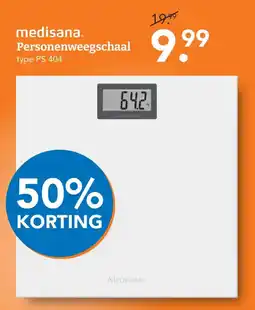 Blokker Medisana personenweegschaal aanbieding