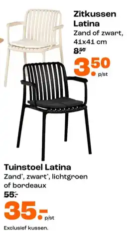 Kwantum Zitkussen Latina aanbieding