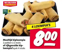 Nettorama Kiploempia aanbieding