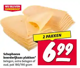 Nettorama Schephoeve boerderijkaas plakken aanbieding