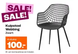 Kwantum Kuipstoel Webbing aanbieding