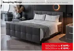 Woonsquare Boxspring Mirage aanbieding