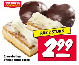 Nettorama Chocobollen of luxe tompoucen aanbieding