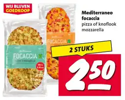 Nettorama Mediterraneo focaccia aanbieding
