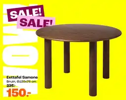 Kwantum Eettafel Samone aanbieding