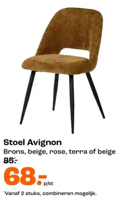 Kwantum Stoel Avignon aanbieding