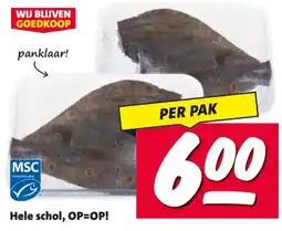 Nettorama Hele schol aanbieding
