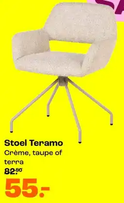 Kwantum Stoel Teramo aanbieding