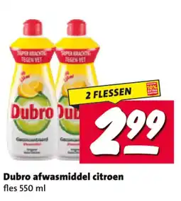 Nettorama Dubro afwasmiddel citroen aanbieding