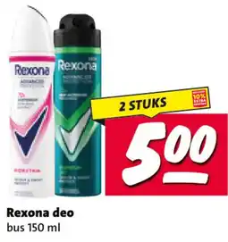 Nettorama Rexona deo aanbieding