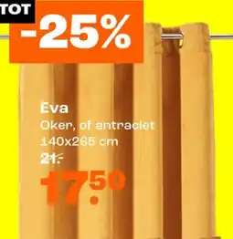 Kwantum Eva gordijnen aanbieding