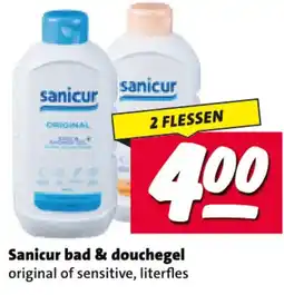Nettorama Sanicur bad & douchegel aanbieding