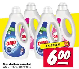 Nettorama Omo vloeibaar wasmiddel aanbieding