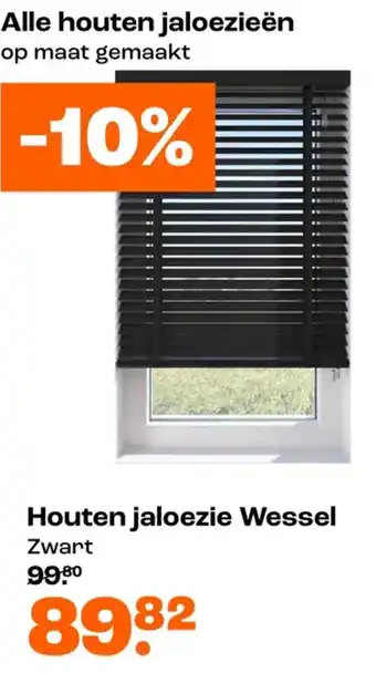 Houten jaloezie Wessel