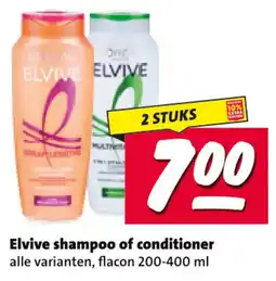 Nettorama Elvive shampoo of conditioner aanbieding