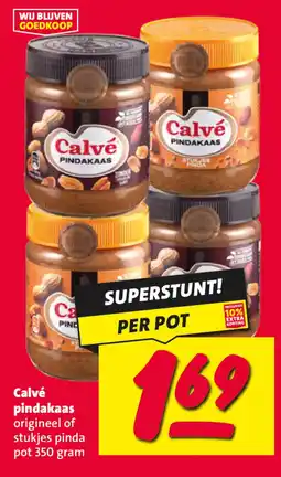 Nettorama Calvé pindakaas aanbieding