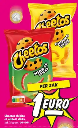Nettorama Cheetos chipito of nibb it sticks aanbieding