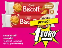 Nettorama Lotus biscoff sandwich aanbieding