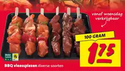 Nettorama BBQ vleesspiezen aanbieding