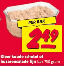 Nettorama Kleer koude schotel of huzarensalade fijn aanbieding