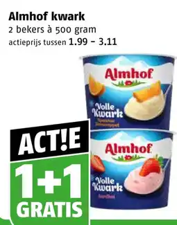 Poiesz Almhof kwark aanbieding