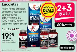 Etos Lucovitaal Vitamine B12 1000 mcg aanbieding
