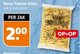 Poiesz Verse Franse frites aanbieding