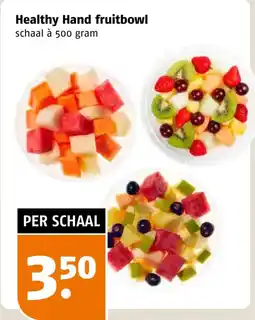 Poiesz Healthy Hand fruitbowl aanbieding
