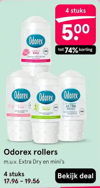 Odorex rollers