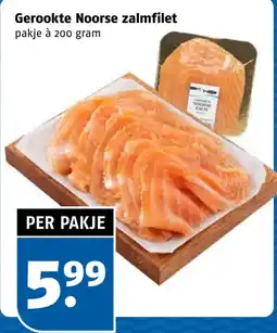 Poiesz Geroookte Noorse zalmfilet aanbieding
