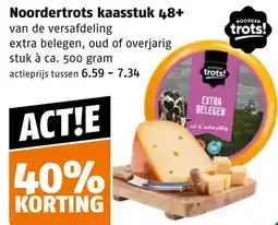 Poiesz Noordertrots kaasstuk aanbieding
