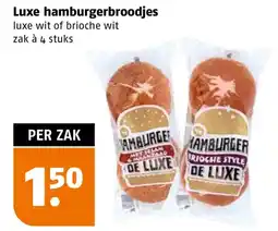 Poiesz Luxe hamburgerbroodjes aanbieding