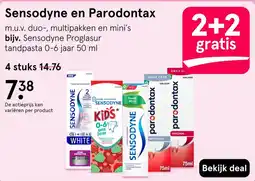 Etos Sensodyne en Parodontax aanbieding