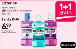 Etos Listerine mondwater aanbieding