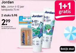 Etos Jordan tandpasta aanbieding