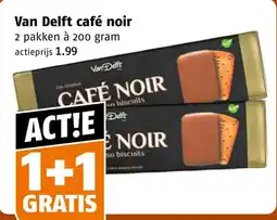 Poiesz Van Delft café noir aanbieding