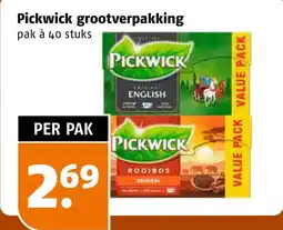 Poiesz Pickwick grootverpakking aanbieding