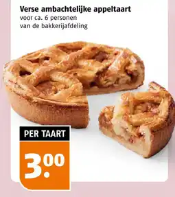 Poiesz Verse ambachtelijke appeltaart aanbieding