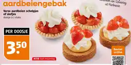Poiesz aardbeiengebak aanbieding