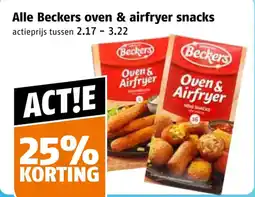 Poiesz Alle Beckers oven & airfryer snacks aanbieding