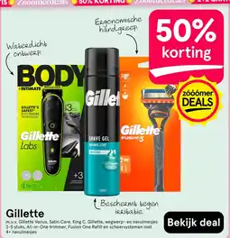 Etos Gillette aanbieding