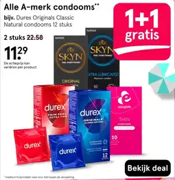 Etos Alle A-merk condooms aanbieding