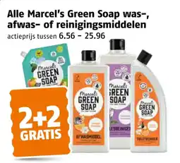 Poiesz Alle Marcel's Green Soap was-, afwas- of reinigingsmiddelen aanbieding