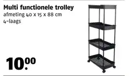 Poiesz Multi functionele trolley aanbieding