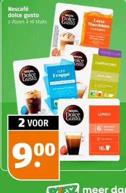 Poiesz Nescafé dolce gusto aanbieding